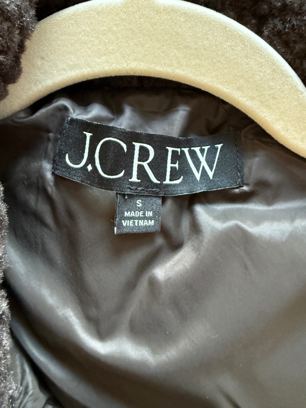 J Crew Puffer vest with PrimaLoft - Mossy Brown - Small - Picture 6 of 7